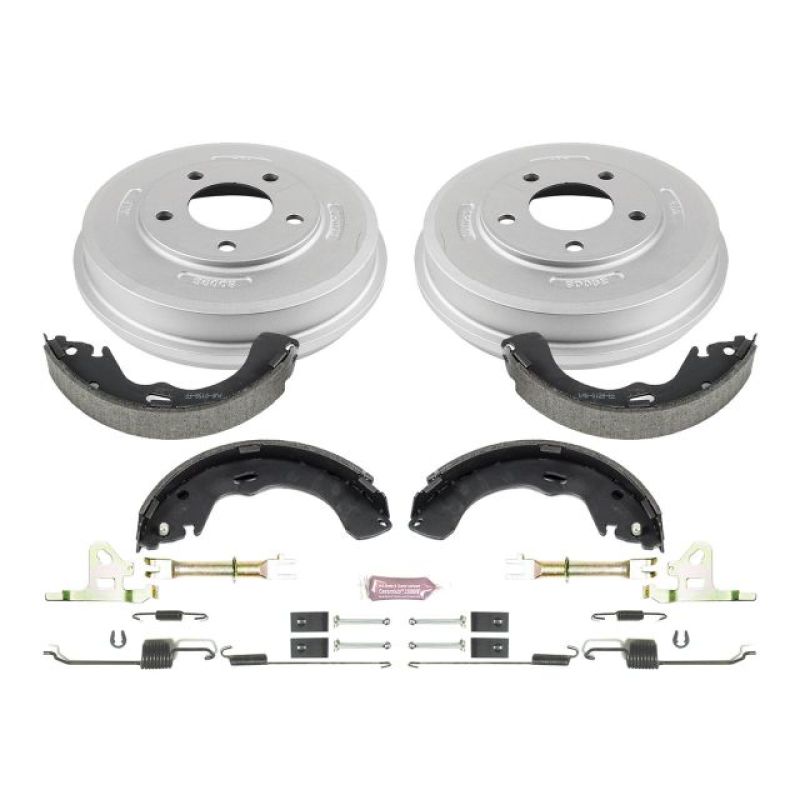 Power Stop 01-07 Ford Escape Rear Autospecialty Drum Kit-PowerStop-PSBKOE15371DK