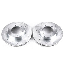 Load image into Gallery viewer, Power Stop 01-07 Toyota Sequoia Front Evolution Drilled &amp; Slotted Rotors - Pair-PowerStop-PSBJBR935XPR