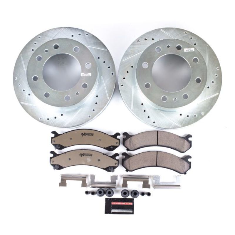 Power Stop 02-04 Chevrolet Avalanche 2500 Front Z36 Truck & Tow Brake Kit-PowerStop-PSBK2071-36