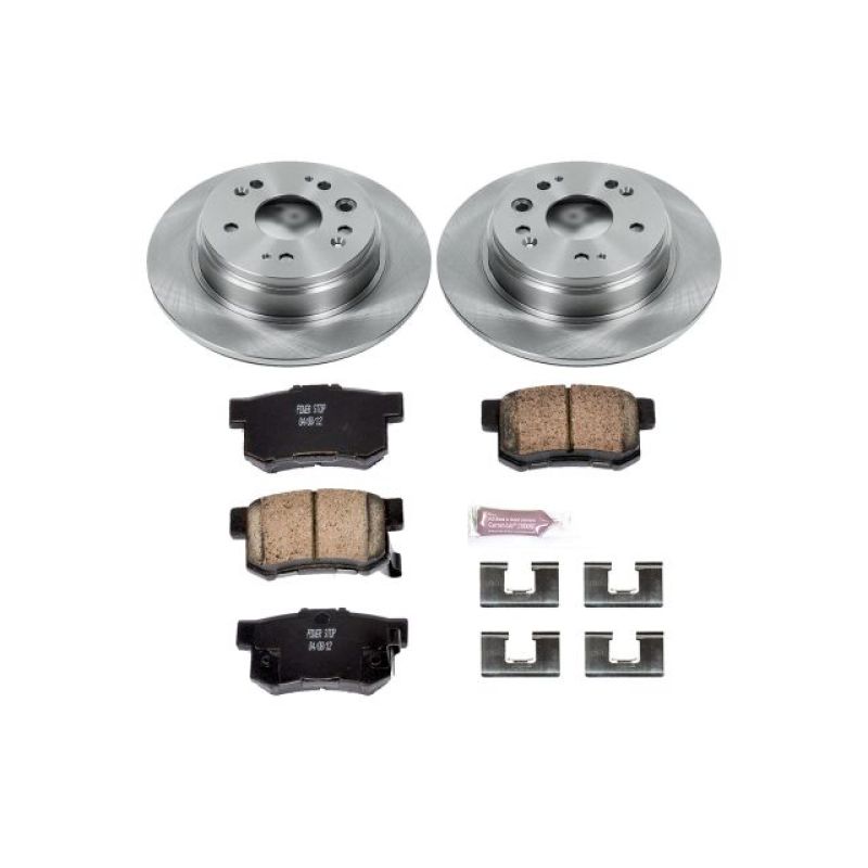 Power Stop 02-04 Honda CR-V Rear Autospecialty Brake Kit-PowerStop-PSBKOE6172