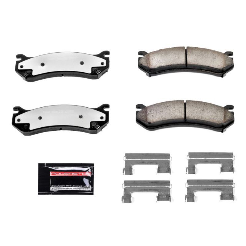 Power Stop 02-06 Cadillac Escalade Front or Rear Z36 Truck & Tow Brake Pads w/Hardware-PowerStop-PSBZ36-785