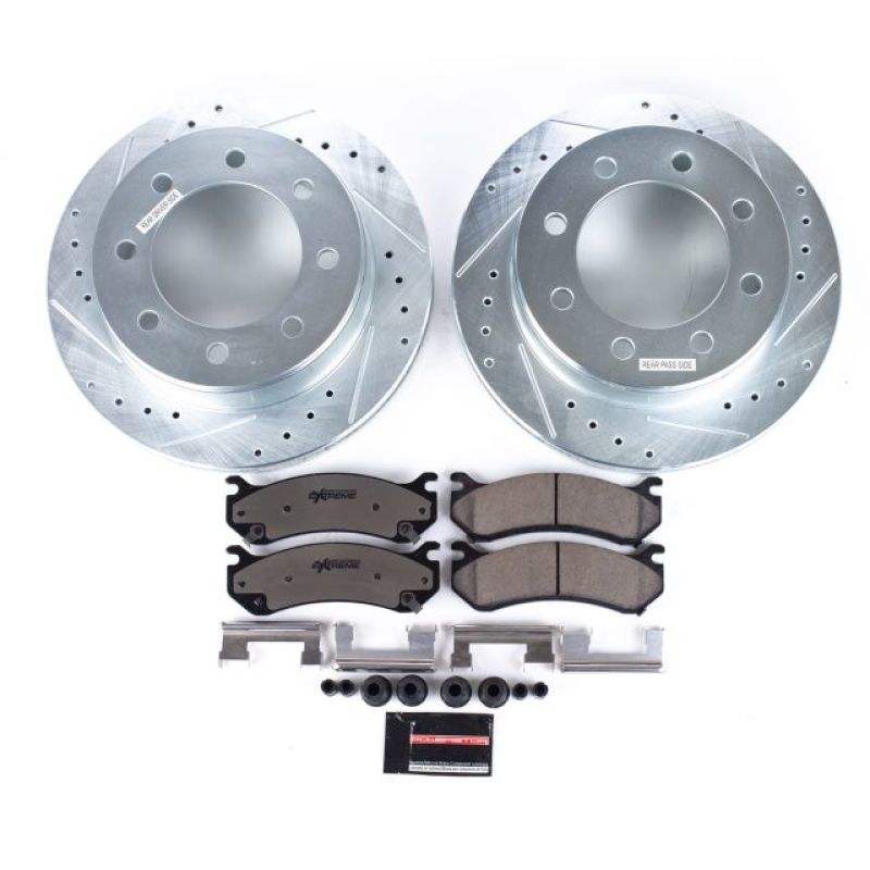 Power Stop 02-06 Chevrolet Avalanche 2500 Rear Z36 Truck & Tow Brake Kit-PowerStop-PSBK2041-36