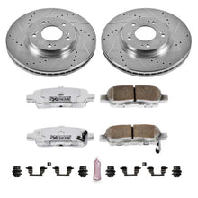 Load image into Gallery viewer, Power Stop 02-06 Nissan Altima Rear Z26 Street Warrior Brake Kit-PowerStop-PSBK098-26