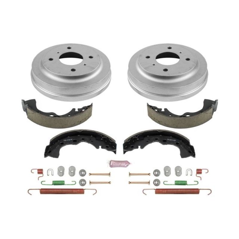 Power Stop 02-06 Nissan Sentra Rear Autospecialty Drum Kit-PowerStop-PSBKOE15376DK