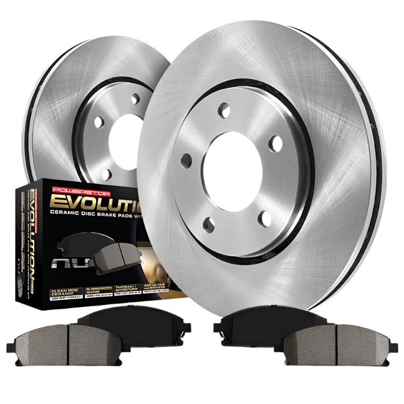 Power Stop 02-06 Toyota Camry Front Autospecialty Brake Kit-PowerStop-PSBKOE1064