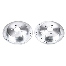 Load image into Gallery viewer, Power Stop 03-07 Chrysler PT Cruiser Rear Evolution Drilled &amp; Slotted Rotors - Pair-PowerStop-PSBAR8353XPR