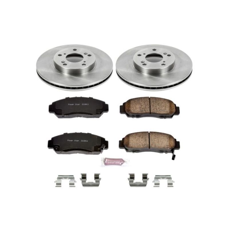 Power Stop 03-07 Honda Accord Front Autospecialty Brake Kit-PowerStop-PSBKOE2558