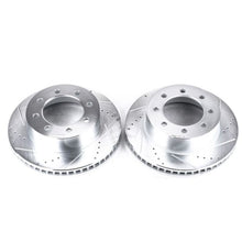 Load image into Gallery viewer, PowerStop Power Stop 03-08 Dodge Ram 3500 Front Drilled &amp; Slotted Rotor - Pair