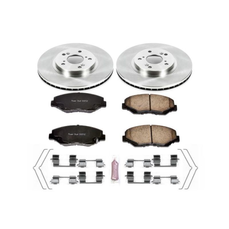 Power Stop 03-08 Honda Pilot Front Autospecialty Brake Kit - Black Ops Auto Works