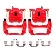 Load image into Gallery viewer, Power Stop 03-08 Pontiac Vibe Front Red Calipers w/Brackets - Pair-PowerStop-PSBS2698