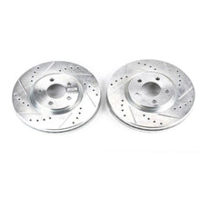 Load image into Gallery viewer, Power Stop 03-09 Chrysler PT Cruiser Front Evolution Drilled &amp; Slotted Rotors - Pair-PowerStop-PSBAR8352XPR