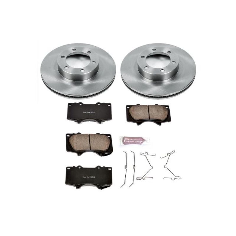 Power Stop 03-09 Lexus GX470 Front Autospecialty Brake Kit-PowerStop-PSBKOE2421