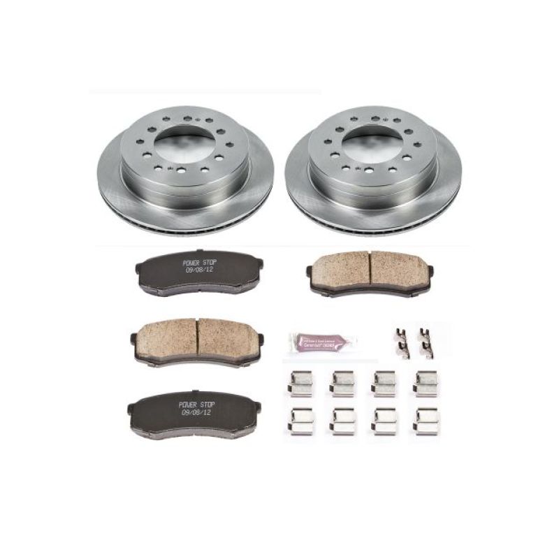 Power Stop 03-09 Lexus GX470 Rear Autospecialty Brake Kit-PowerStop-PSBKOE2405