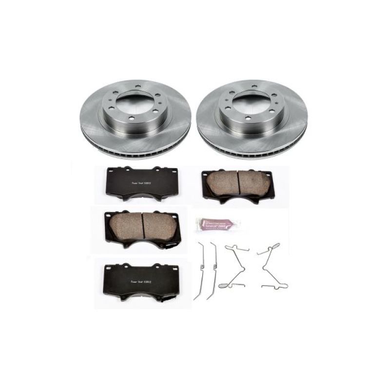 Power Stop 03-09 Toyota 4Runner Front Autospecialty Brake Kit-PowerStop-PSBKOE137