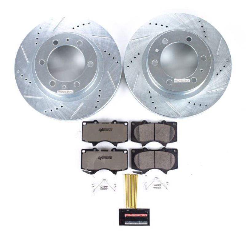 Power Stop 03-09 Toyota 4Runner Front Z36 Truck & Tow Brake Kit-PowerStop-PSBK137-36