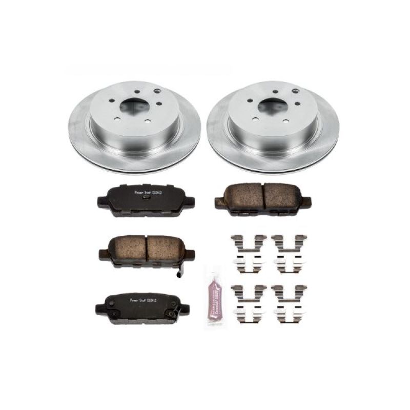 Power Stop 03-12 Infiniti FX35 Rear Autospecialty Brake Kit - Black Ops Auto Works