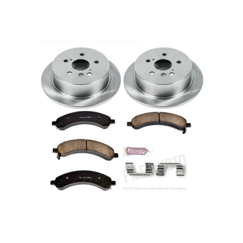 Power Stop 04-06 Lexus RX330 Rear Autospecialty Brake Kit-PowerStop-PSBKOE5333