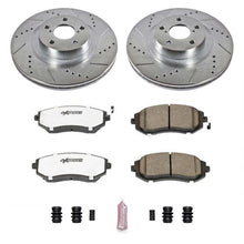 Load image into Gallery viewer, Power Stop 04-06 Subaru Baja Front Z26 Street Warrior Brake Kit-PowerStop-PSBK3038-26