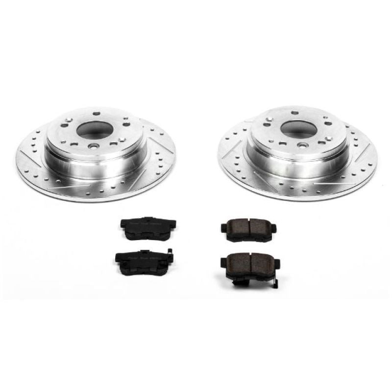 Power Stop 04-08 Acura TL Rear Z23 Evolution Sport Brake Kit-PowerStop-PSBK5399