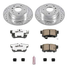 Load image into Gallery viewer, Power Stop 04-08 Acura TL Rear Z26 Street Warrior Brake Kit-PowerStop-PSBK5399-26