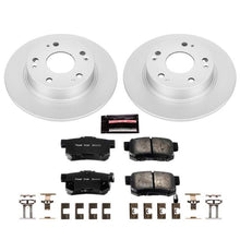 Load image into Gallery viewer, Power Stop 04-08 Acura TSX Rear Z17 Evolution Geomet Coated Brake Kit-PowerStop-PSBCRK2391