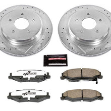 Load image into Gallery viewer, Power Stop 04-09 Cadillac XLR Rear Z26 Street Warrior Brake Kit-PowerStop-PSBK1563-26