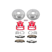 Load image into Gallery viewer, Power Stop 04-09 Cadillac XLR Rear Z26 Street Warrior Brake Kit w/Calipers-PowerStop-PSBKC1563-26