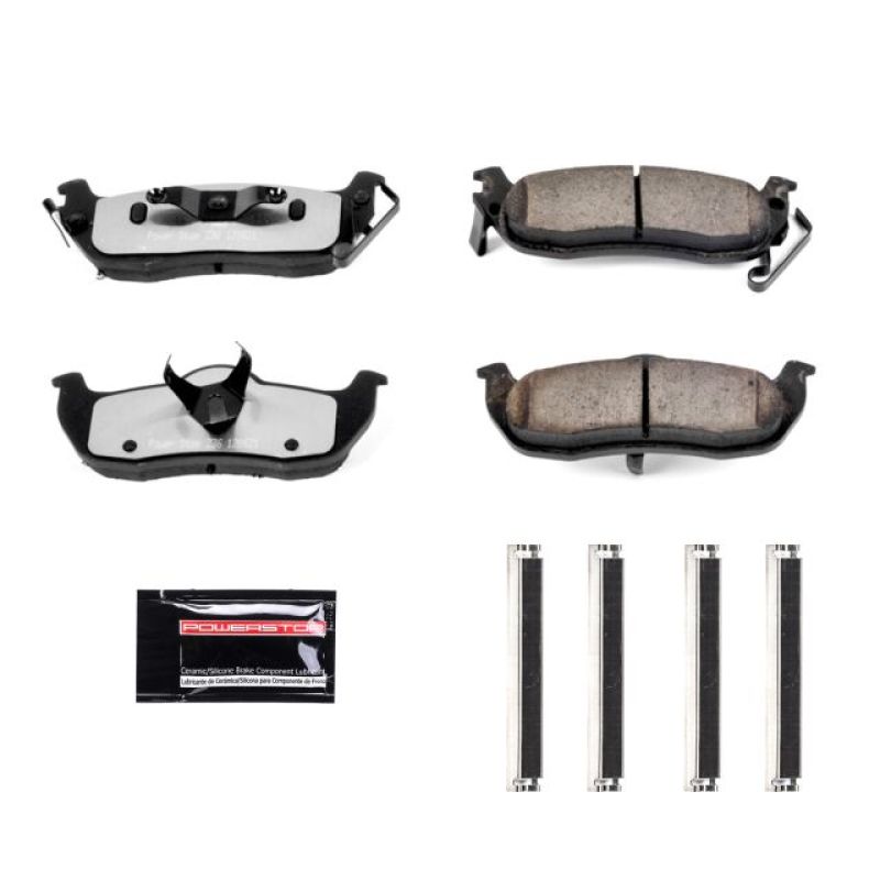 Power Stop 04-10 Infiniti QX56 Rear Z36 Truck & Tow Brake Pads w/Hardware-PowerStop-PSBZ36-1041