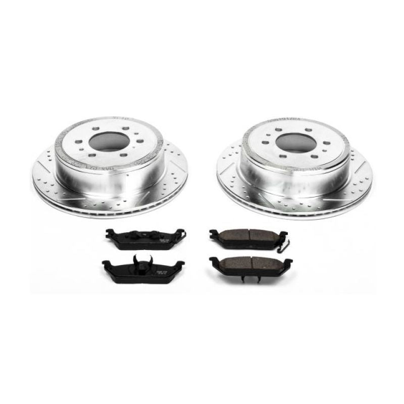 Power Stop 04-11 Ford F-150 Rear Z23 Evolution Sport Brake Kit-PowerStop-PSBK1950