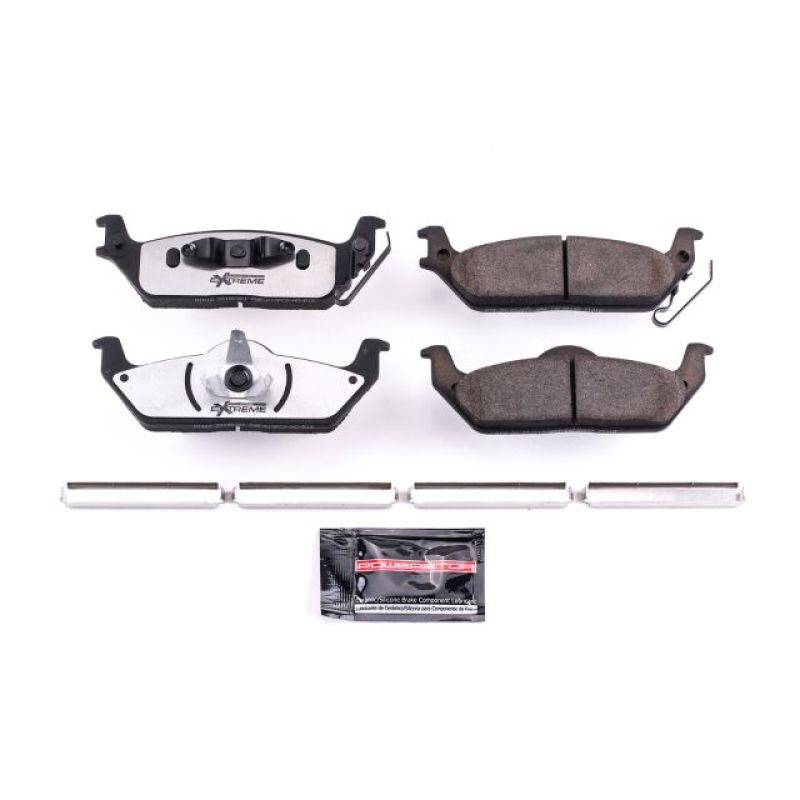 Power Stop 04-11 Ford F-150 Rear Z36 Truck & Tow Brake Pads w/Hardware-PowerStop-PSBZ36-1012