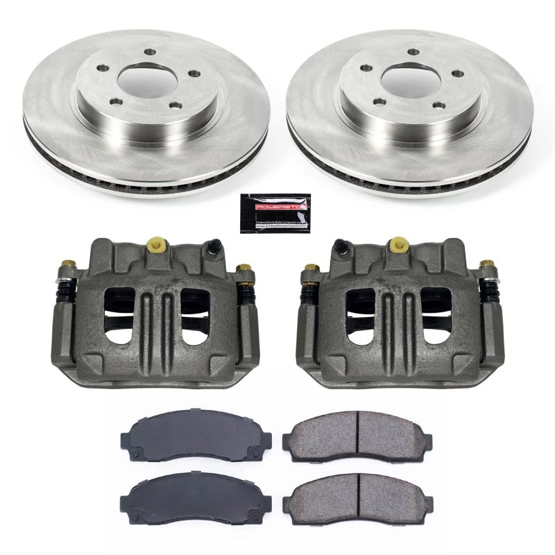 Power Stop 05-06 Chevrolet Equinox Front Autospecialty Brake Kit w/Calipers-PowerStop-PSBKCOE1576