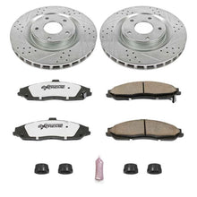 Load image into Gallery viewer, Power Stop 05-07 Cadillac XLR Front Z26 Street Warrior Brake Kit-PowerStop-PSBK1417-26