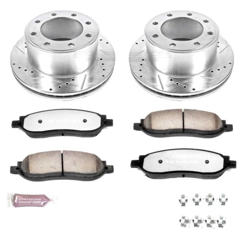 Power Stop 05-07 Ford F-250 Super Duty Rear Z36 Truck & Tow Brake Kit-PowerStop-PSBK1799-36
