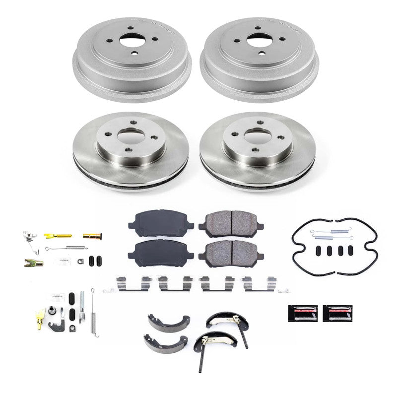 Power Stop 05-08 Chevrolet Cobalt Front & Rear Autospecialty Brake Kit-PowerStop-PSBKOE15520DK