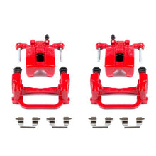 Load image into Gallery viewer, Power Stop 05-08 Infiniti G35 Rear Red Calipers w/Brackets - Pair-PowerStop-PSBS2792A
