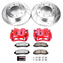 Load image into Gallery viewer, PowerStop Power Stop 05-10 Ford F-350 Super Duty Front Z36 Truck &amp; Tow Kit w/Cals