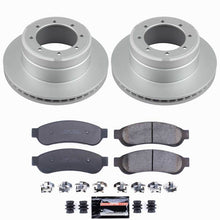 Load image into Gallery viewer, PowerStop Power Stop 05-10 Ford F-350 Super Duty Rear Z23 Coated Brake Kit