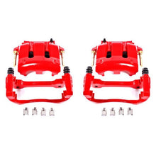 Load image into Gallery viewer, Power Stop 05-14 Ford Mustang Front Red Calipers w/Brackets - Pair-PowerStop-PSBS4928A