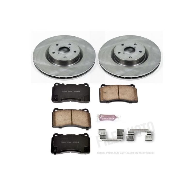 Power Stop 05-14 Subaru Impreza Front Autospecialty Brake Kit-PowerStop-PSBKOE131