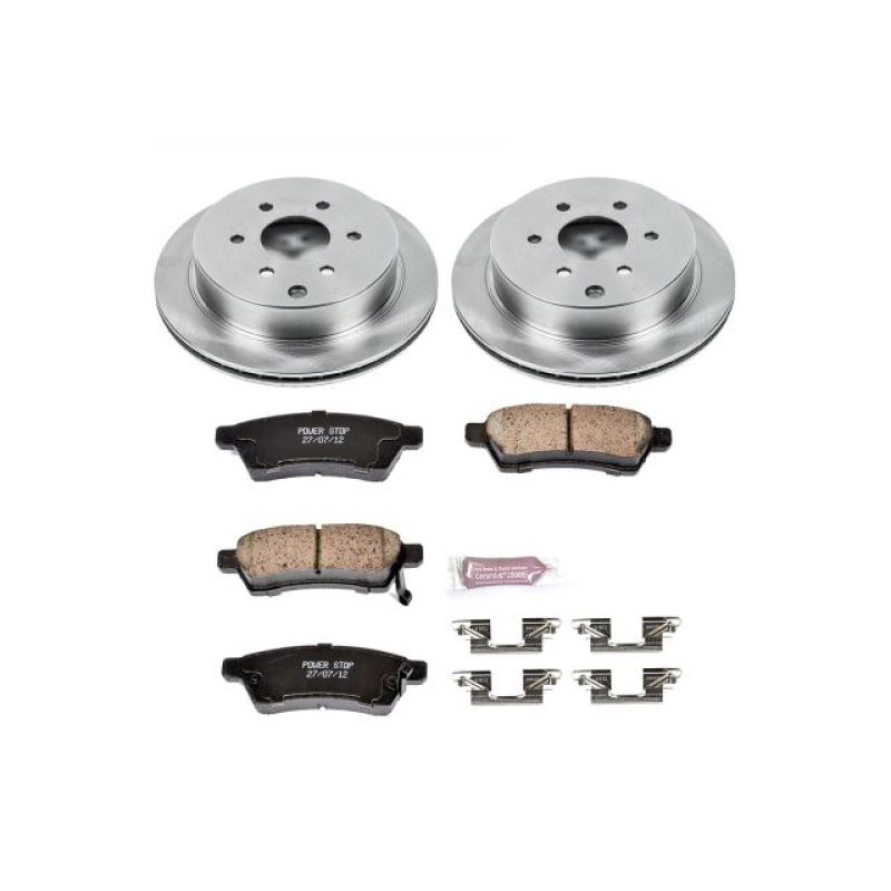 Power Stop 05-18 Nissan Frontier Rear Autospecialty Brake Kit-PowerStop-PSBKOE4621