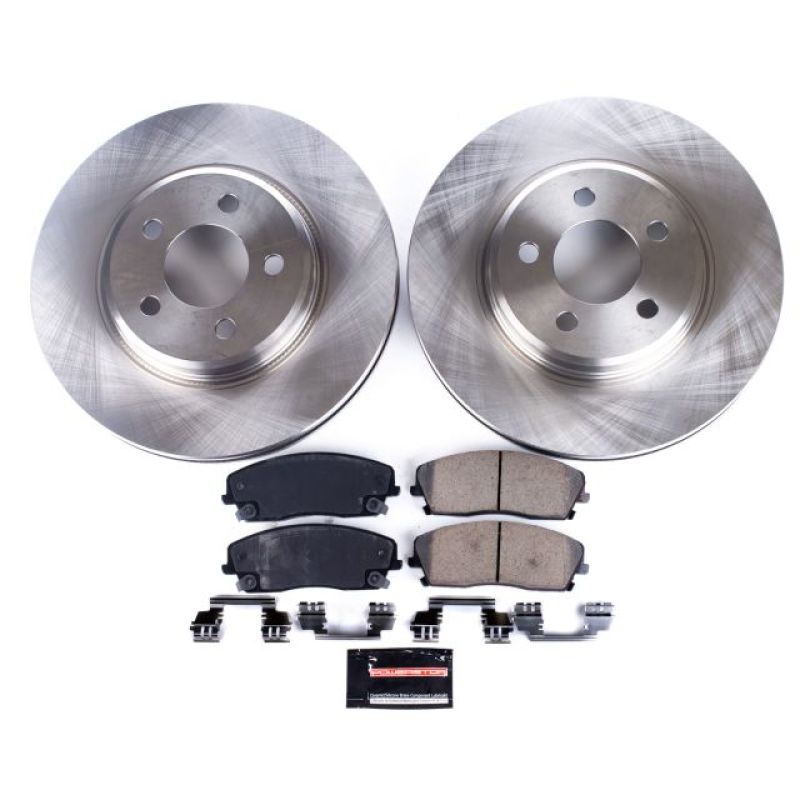 Power Stop 05-19 Chrysler 300 Front Autospecialty Brake Kit-PowerStop-PSBKOE1714