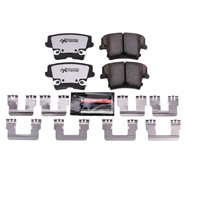 Power Stop 05-19 Chrysler 300 Rear Z26 Extreme Street Brake Pads w/Hardware-PowerStop-PSBZ26-1057