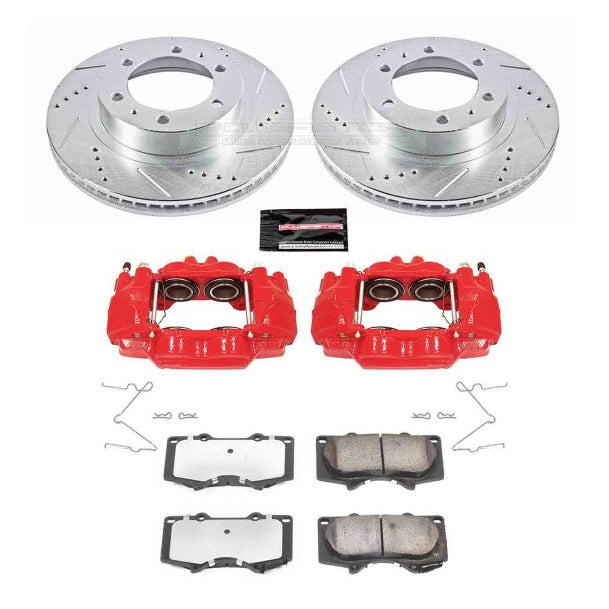 PowerStop Power Stop 05-22 Toyota Tacoma Front Z36 Truck & Tow Kit w/Cals