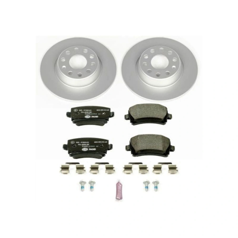 Power Stop 06-09 Audi A3 Rear Euro-Stop Brake Kit - PowerStop ESK2261