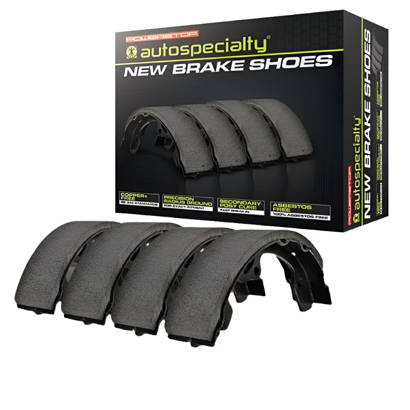 Power Stop 06-10 Hummer H3 Rear Autospecialty Parking Brake Shoes - Black Ops Auto Works