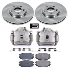 Load image into Gallery viewer, PowerStop KCOE4647A Autospecialty Stock Replacement Pad, Rotor and Caliper Brake Kit
