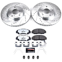 Load image into Gallery viewer, Power Stop 06-11 Honda Civic Front Z26 Street Brake Kit-PowerStop-PSBK9109-26