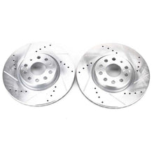 Load image into Gallery viewer, Power Stop 06-13 Audi A3 Front Evolution Drilled &amp; Slotted Rotors - Pair-PowerStop-PSBEBR898XPR