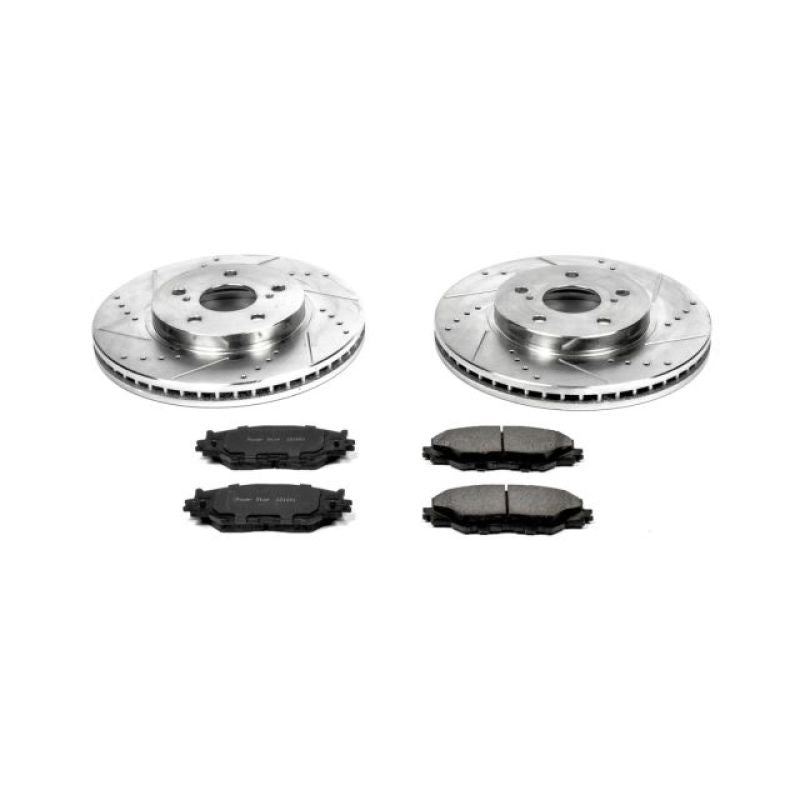 Power Stop 06-15 Lexus IS250 Front Z23 Evolution Sport Brake Kit-PowerStop-PSBK2406