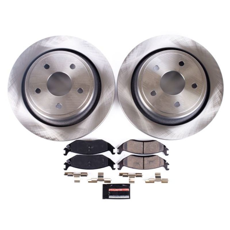 Power Stop 07-09 Chrysler Aspen Rear Autospecialty Brake Kit-PowerStop-PSBKOE2172